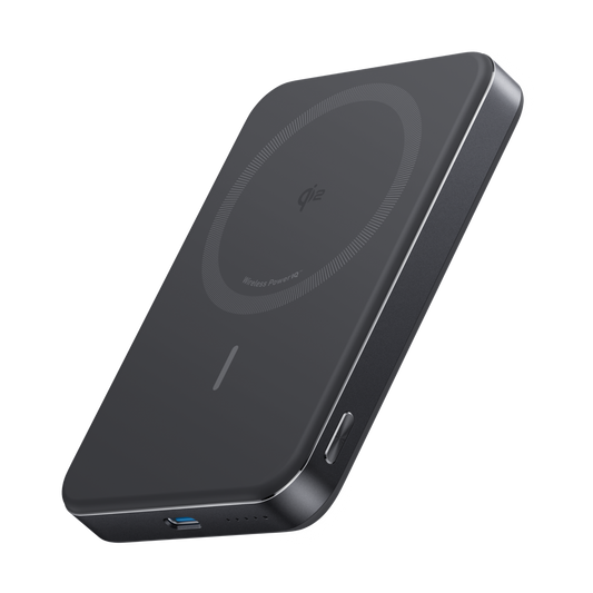 Anker MagGo A1664 超薄磁吸行動電源 10000mAh Qi2 30W(黑/白/綠/粉 Wh標示/MagSafe/溫度監控/輕薄)