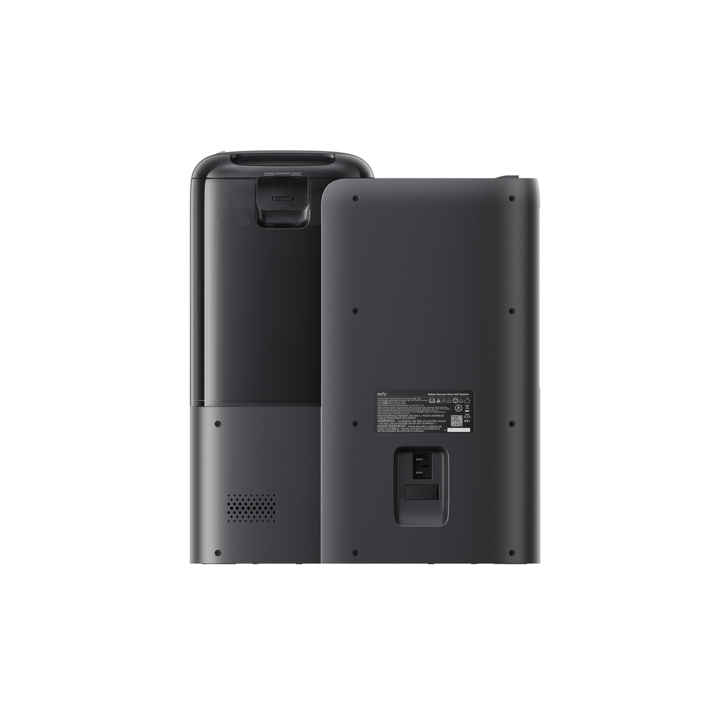 eufy Omni E25 自清潔掃拖一體全能機器人 黑/白