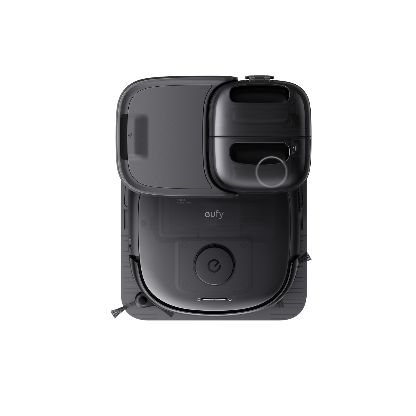 eufy Omni E25 自清潔掃拖一體全能機器人 黑/白