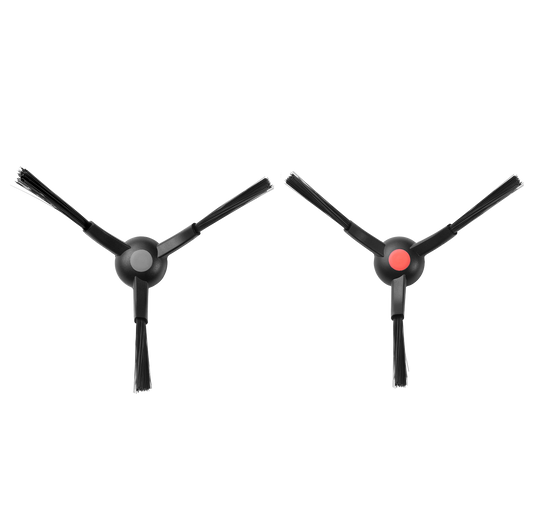 eufy 側刷，2 對，耐用，柔軟，相容於 E25 和 E28