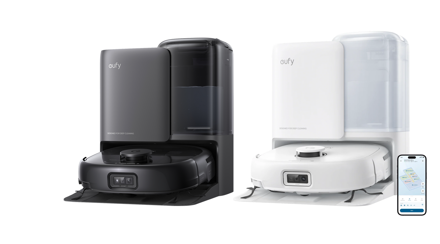 eufy 掃地機器人 Omni E25 黑+白