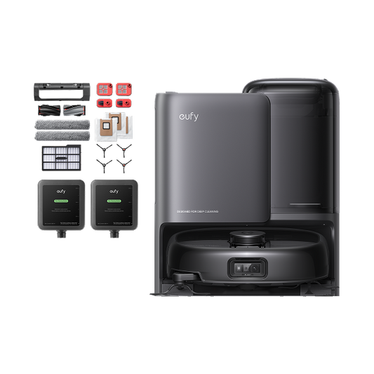 eufy 掃地機器人 Omni E25 + 配件包 + 清潔液*2