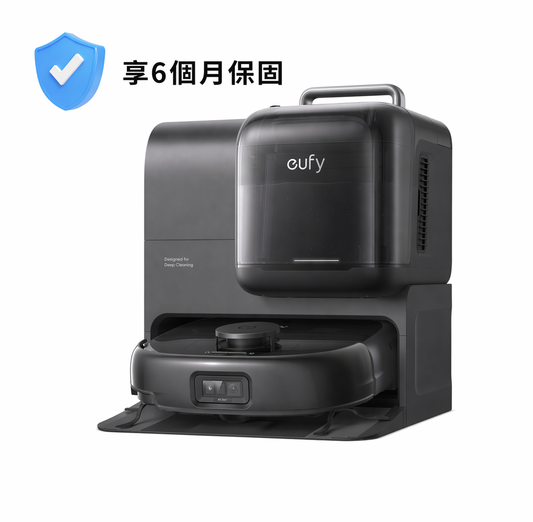 「官方認證整新品」eufy Omni E28 自清潔掃拖一體全能機器人 黑